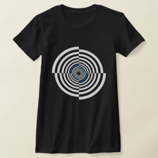 T-shirt Evil Eye symbol, optical illusion