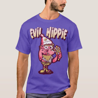 T-shirt Evil Hippie