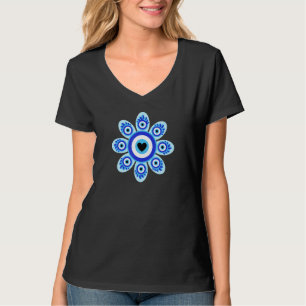 T-shirt Evil Oeil floral Ésotérique Mystique esthétique