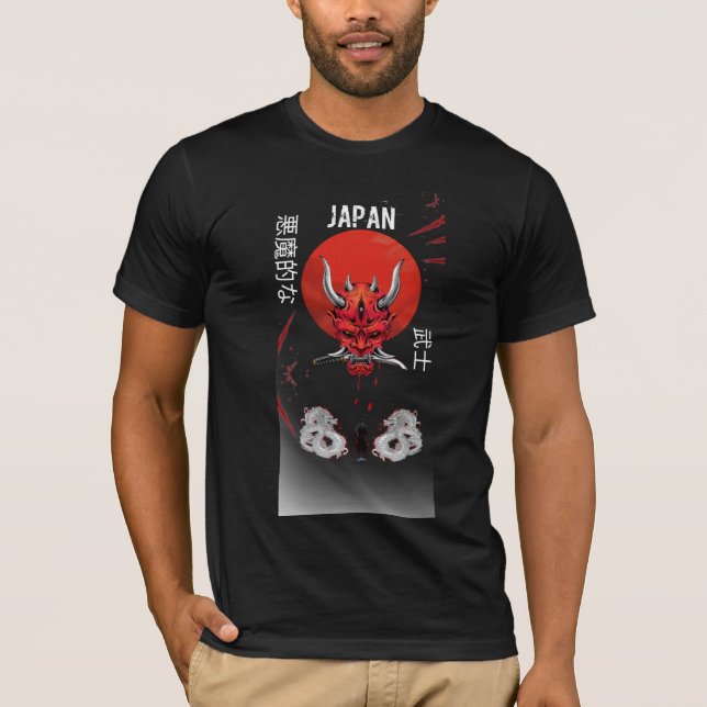 T-Shirt Evil Samurai  (Vorderseite)