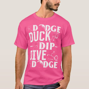 T-shirt Éviter Esquiver Plonger Éluder Esquiver Joueur de