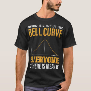 T-shirt Évitez la courbe supérieure amusant Data Scientifi