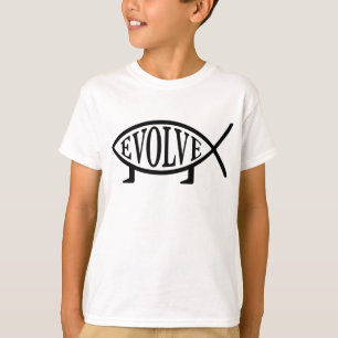 T-shirt Évoluez les poissons