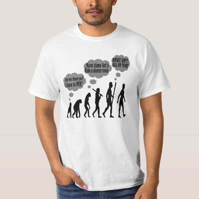 T-shirt Évolution (Devant)