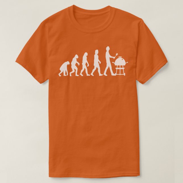 T-shirt Évolution barbecue 2 (Design devant)