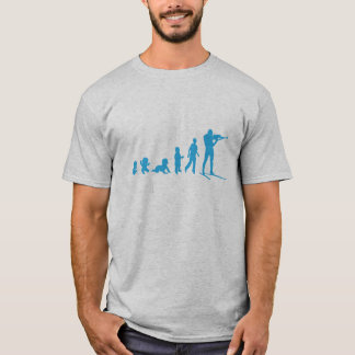 T-shirt evolution biathlon tir debout