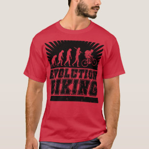 T-shirt Evolution Biking