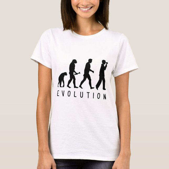 T-shirt Évolution : Birder (Devant)