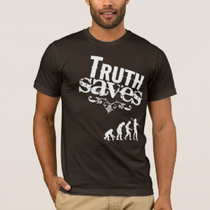 T-shirt Évolution (brun)