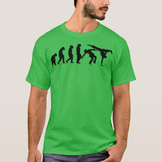 T-shirt EVOLUTION Capoeira Arts Martiaux Brésil Combattre 