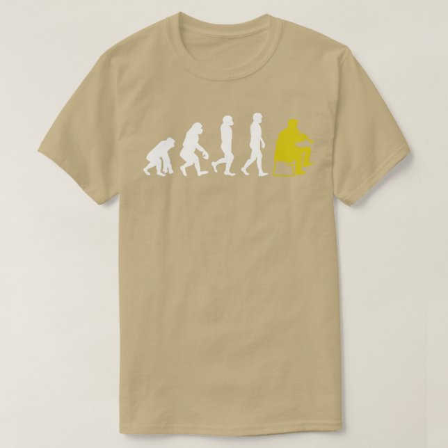 T-shirt Evolution Clarinet Clarinetist (Design devant)