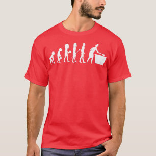 T-shirt Evolution Cuisinier Cuisine Chef Cuisine Gastronom