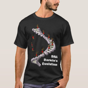 T-shirt Évolution d'ADN Darwin