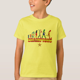 T-shirt Évolution de champion espagnol du monde de