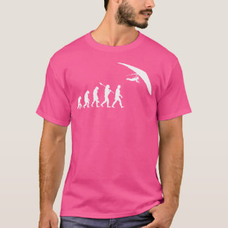 T-shirt Évolution de deltaplane Drapeau américain Vol en d