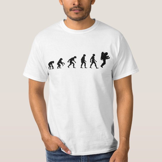 T-SHIRT ÉVOLUTION DE JETPACK (Devant)
