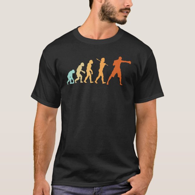 T-shirt Évolution de la boîte (Devant)