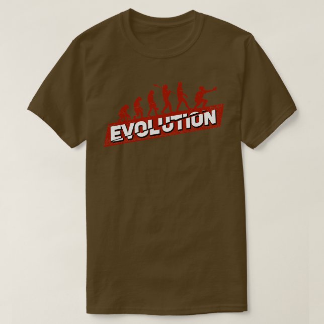 T-shirt Évolution de la capacité de baseball (Design devant)