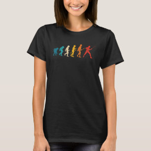 T-shirt Évolution De La Clôture De Man Fencer Débutant Exp
