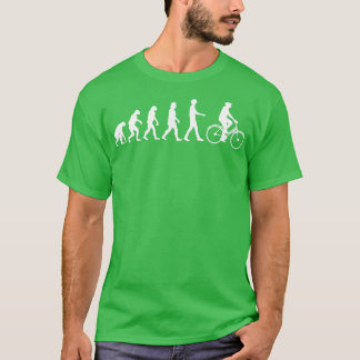 T-shirt Evolution de la conduite à vélo 2