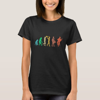 T-shirt Évolution de la mandoline