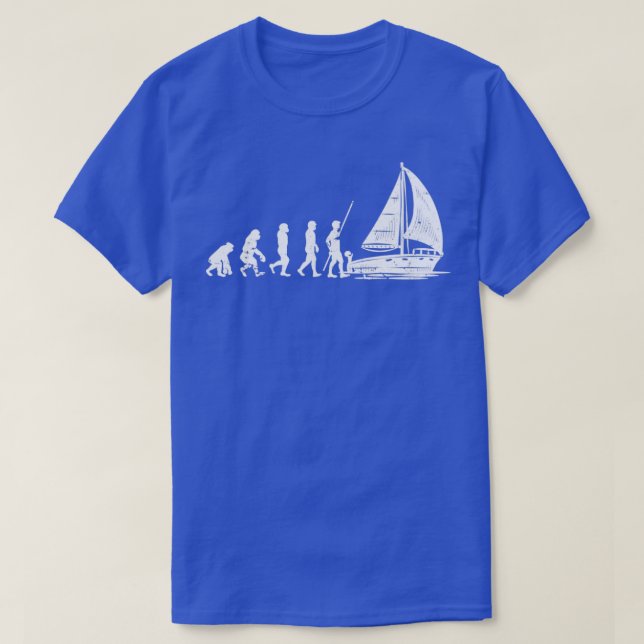 T-shirt Evolution de la navigation (Design devant)