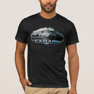 T-shirt Évolution de la voiture de muscle Camaro, du class