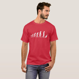 T-shirt Évolution de l'homme : tous les pigeons