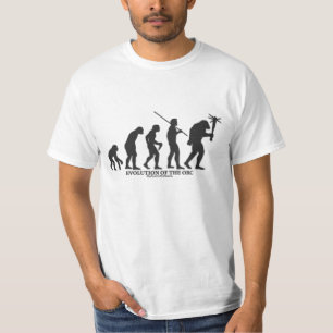 T-shirt Évolution de l'Orc