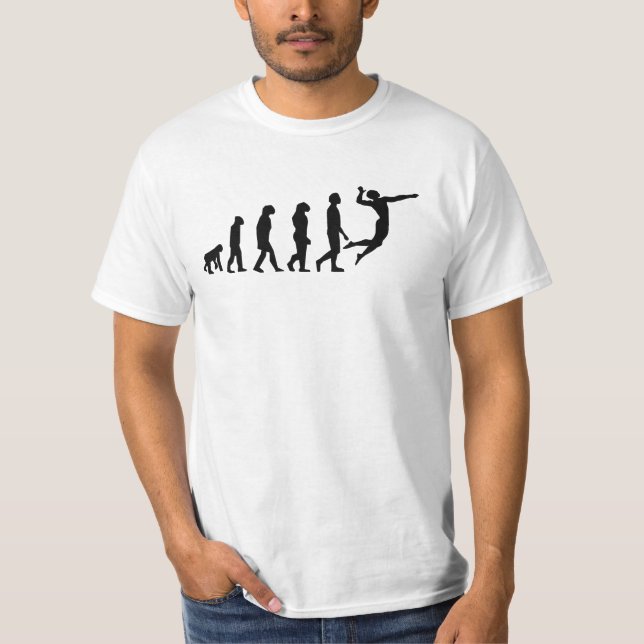 T-shirt Évolution de volleyball (Devant)