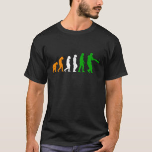 T-shirt Évolution des joueurs de cricket d'Inde Équipe de