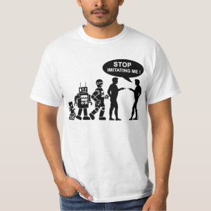 T-shirt Évolution des robots