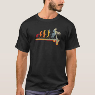 T-shirt Evolution Dirt Bike Motocross Racing Motorbike Ret