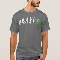 Evolution drôle science nerd pour un support techn