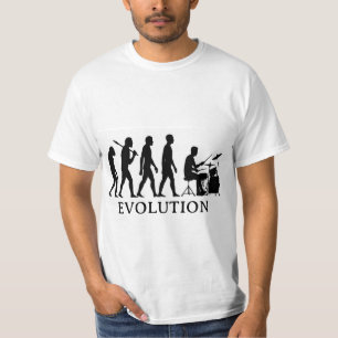 T-shirt Évolution du batteur