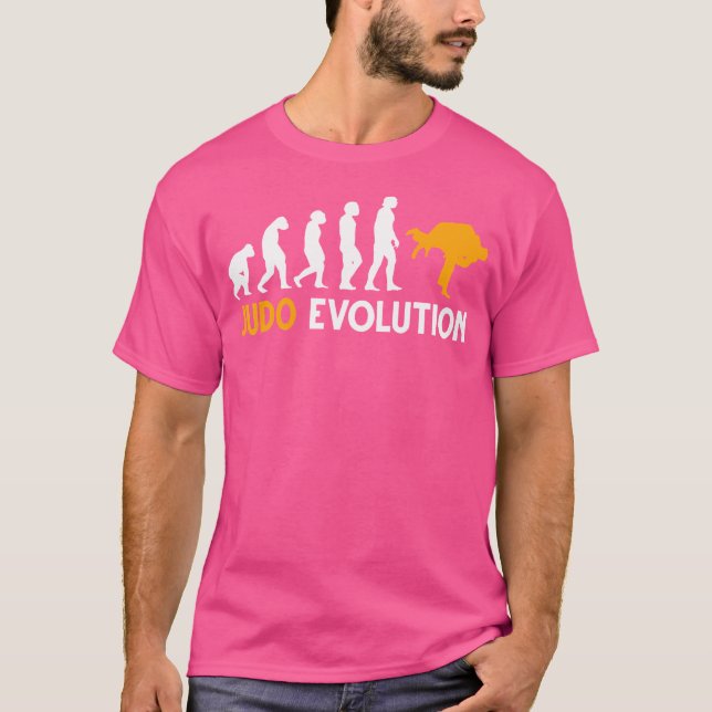T-shirt Evolution du judo (Devant)