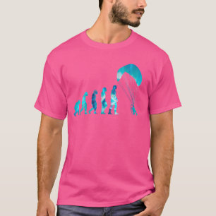 T-shirt Évolution du paramoteur paraglider pilote paramoto