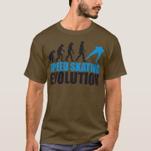 T-shirt évolution du patinage de vitesse 1