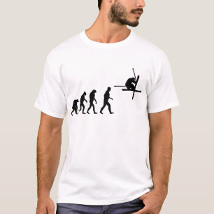 T-shirt évolution du ski