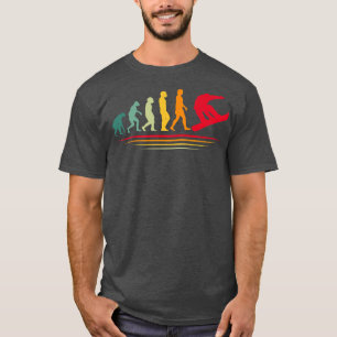 T-shirt Évolution du snowboard Funny Snow Boaring Epert W