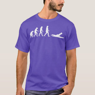 T-shirt Évolution du surf