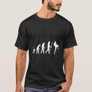 T-shirt Évolution D'Un Entraîneur De Kickboxer Kickboxer T