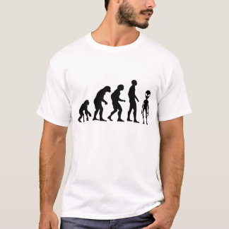 T-shirt Évolution étrangère