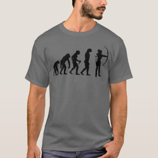 T-shirt Evolution femmes archer tir à l'arc