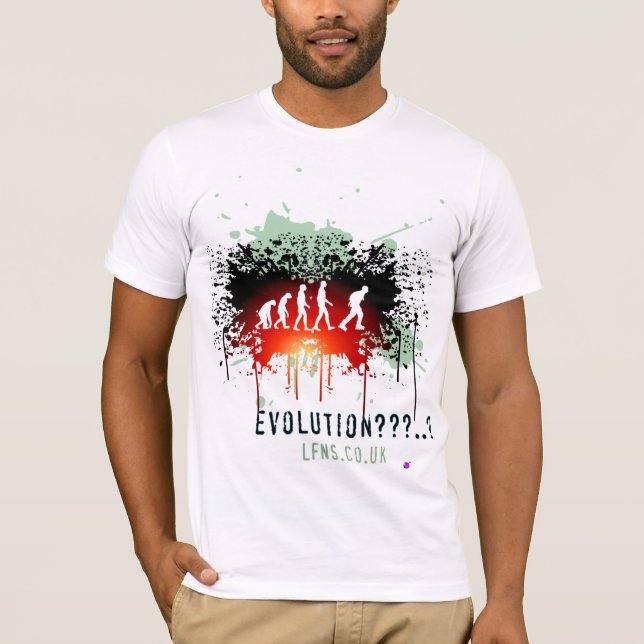 T-shirt Évolution/Garder Bella Canvas gauche (Devant)