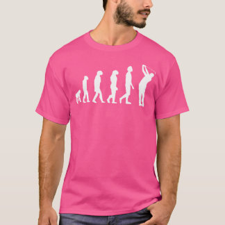 T-shirt Evolution Golfer Funny Golf Fête des pères D