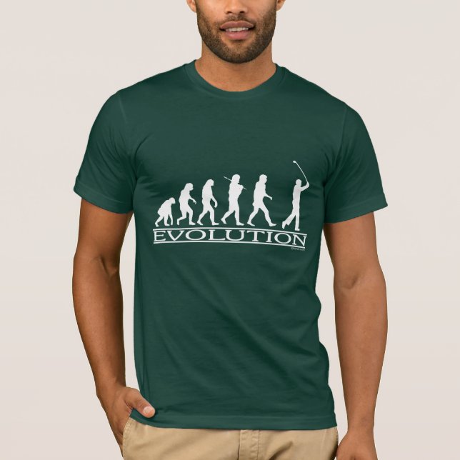 T-shirt Évolution - homme - golf (Devant)