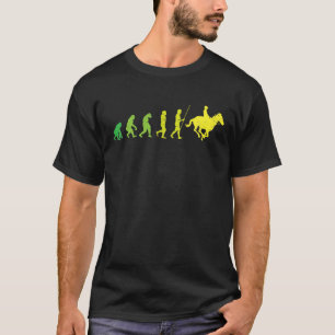 T-shirt Evolution Horserider   Cute Horse Friends Horse Ri