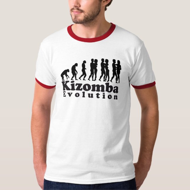 T-shirt évolution Kizomba (Devant)