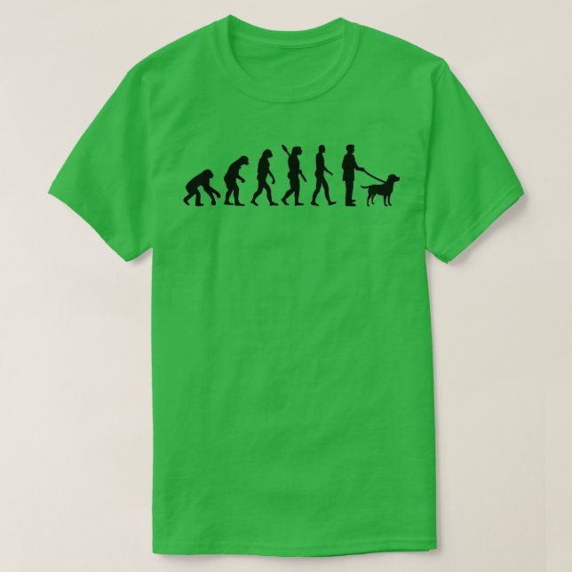 T-shirt Évolution Labrador  (Design devant)